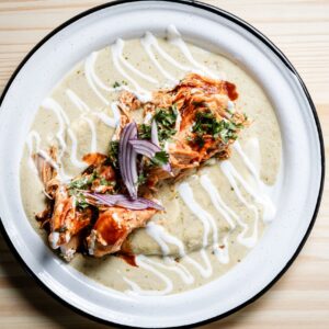 Enchiladas Suizas (spicy)
